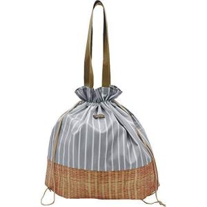 現代百貨 エコバッグ 保冷 ショッピングバッグ Olivia グレー 45×14×40cm