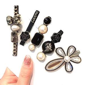 ヘアピン パールヘアピン ヘアクリップ パールバレッタ キラキラピン ヘアアクセサリー 髪留め 髪飾り 前髪