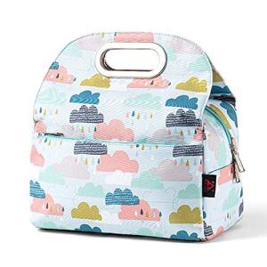 Enkrio お弁当袋 ランチバッグ 保温 保冷バッグ 弁当箱ハンドバッグ 断熱バッグ 大容量 かわいい 弁当バッグ ク