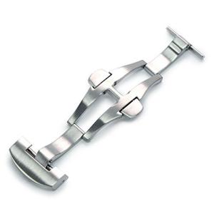 [カシス]CASSIS CAPA BUCKLES パネライ向けDバックル 時計ベルト用バックル 22mm サテンシルバー ステンレススチール?