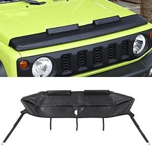 ANTC スズキ ジムニー ボンネットカバー フードカバー装飾 フード保護 傷を防ぐ スズキ ジムニー 2019+ JB64 JB74 適
