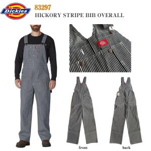 【Dickies】83297 ディッキーズ HS Bib Overall ヒッコリーストライプ ビブ オーバーオール｜uppercut