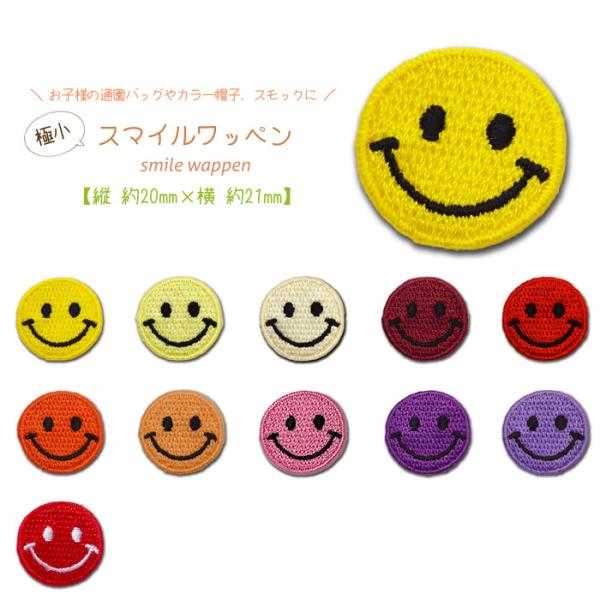 どれでも5枚以上でメール便送料無料！アイロンで簡単貼り付け♪【ワッペン市場】ワッペン 極小 縦約20...