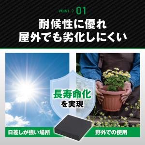 防振ゴム ゴム板 防振マット CR素材 日本製...の詳細画像5