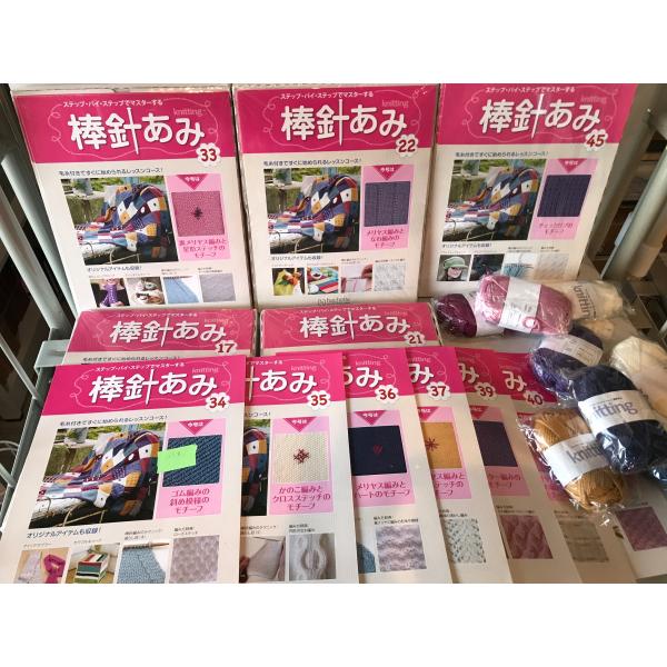 ステップ・バイ・ステップでマスターする棒針あみ　17　21　22　33-37　39　40　45