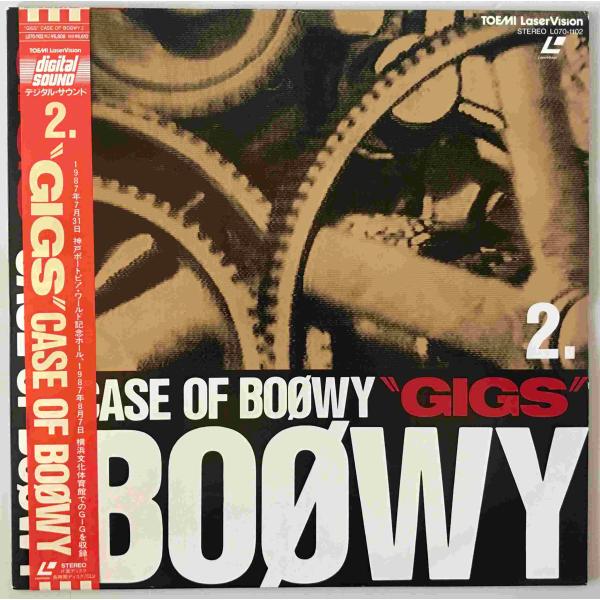 LD ””GIGS”” CASE OF BOφWY　L070-1102