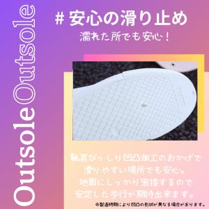 スニーカー レディース 白 靴 ローカット ハ...の詳細画像3