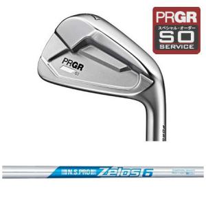 カスタムオーダー PRGR 23年 01 アイアン 日本シャフト N.S.PRO ZELOS 6 #...
