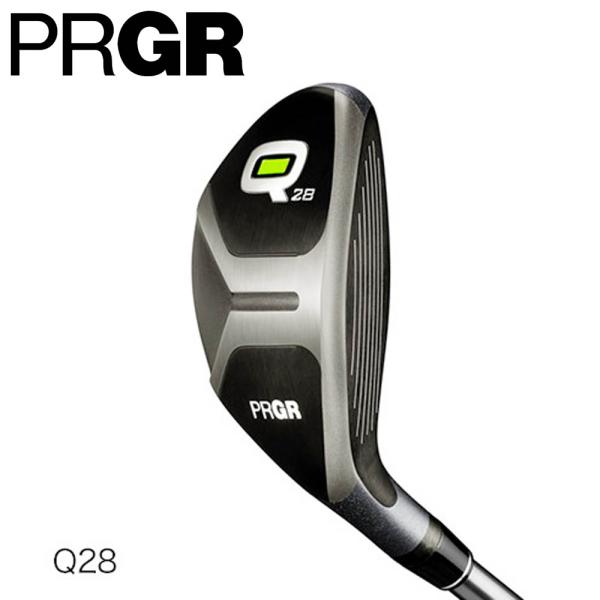 PRGR Q キュー 28 ディープフェース 低重心設計 ラフ・フェアウェイバンカー 傾斜地でも抜け...