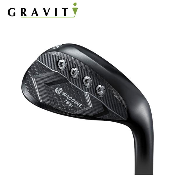 WACCINE comp TS-31 Wedge Black ウェッジ 黒IP仕上げ 軟鉄鍛造 重量...
