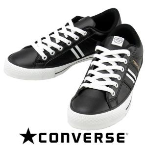 コンバース バルカナイズド ローカット CV VLC SL OX 黒 白 レザースニーカー CONVERSE シューズ 人気 即納