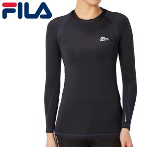 フィラ スポーツウェア レディース コンプレッショントップス 長袖 吸汗速乾 UVカット FILA 419402