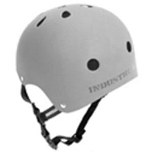 INDUSTRIAL（インダストリアル) ヘルメット 銀(シルバー)「子供〜大人サイズ」スケボー