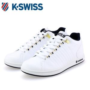 ケースイス スニーカー ミッドカット シューズ ホワイト KSWISS KSL01 36800018 K・SWISS 即納 人気ブランド 通勤 通学