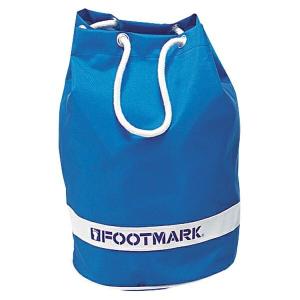 ◆◆○送料無料 メール便発送 ＜フットマーク＞ FOOTMARK スイムバッグ ラウンド ブルー 101315-10 水泳(101315-10-fmk1)｜upstairs