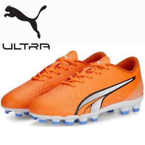 即納可☆【PUMA】プーマ ウルトラ プレイ HG／AG ＋ Mid Jr 　ジュニア サッカー スパイク 10723501｜upstairs