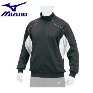 ◆◆ ＜ミズノ＞ MIZUNO 【グローバルエリート】ウォームアップシャツ[ユニセックス] 12JC7R10 (09：ブラック)｜upstairs