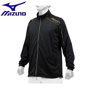 ◆◆【クリアランス】【返品・交換不可】 ＜ミズノ＞ MIZUNO 【ミズノプロ】ウォームアップシャツ[ユニセックス] 12JC9R03 (09：ブラック)｜upstairs