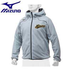 ◆◆ ＜ミズノ＞ MIZUNO 【ミズノプロ】フリースパーカ[ユニセックス] 12JE9K24 (05：グレー)