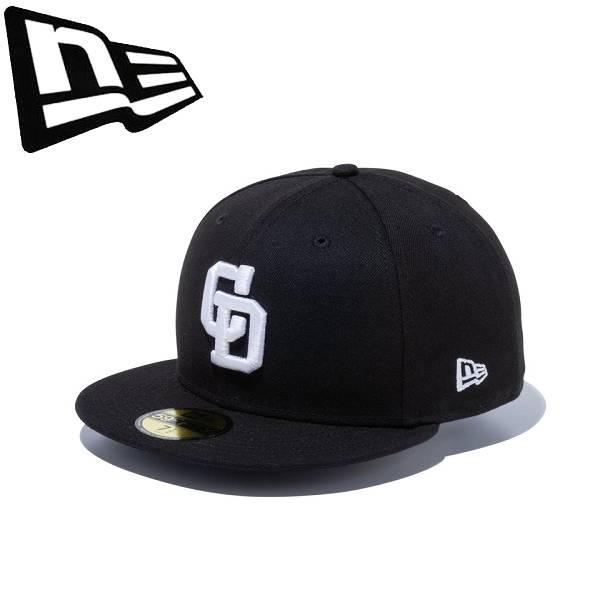 ◆◆ ＜ニューエラ＞ NEWERA キャップ 59FIFTY 中日ドラゴンズ ブラック × スノーホ...