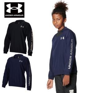 送料無料 メール便発送 即納可★【UNDER ARMOUR】アンダーアーマー UAVネック メッシュ L/S ピステジャケット ジュニア 1375393｜upstairs