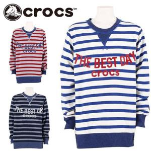 送料無料 メール便発送 即納可☆【CROCS】クロックス キッズ スウェットシャツ トレーナー 147-191｜upstairs