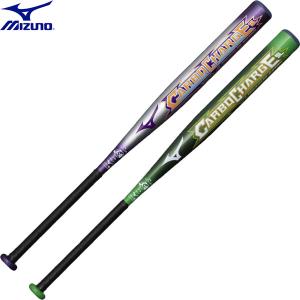 ◆◆ ＜ミズノ＞ MIZUNO カーボチャージSL ソフトボール用 FRP製 3号/ゴムボール用 バット 1CJFS324｜upstairs