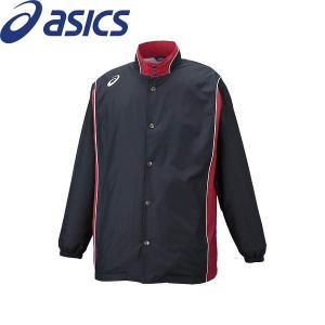 ◆◆● ＜アシックス＞ ASICS ウオームアップジャケット (002) ブラック/ストロングレッド 2063A198-002｜upstairs