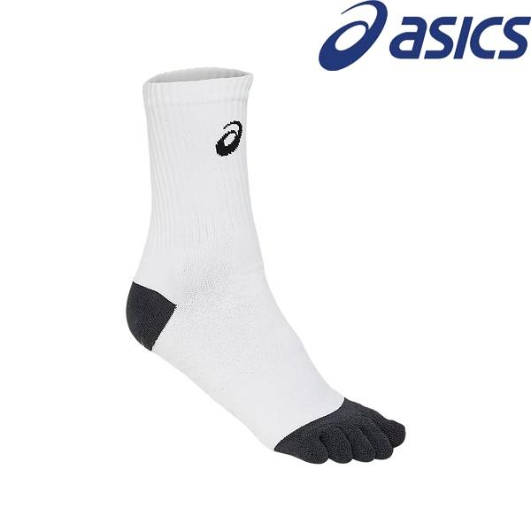 ◆◆●送料無料 メール便発送 ＜アシックス＞ ASICS 5本指グリップソックス (100：BRIL...