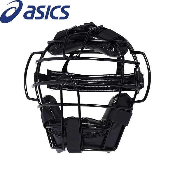 ◆◆ 【アシックス】 ASICS 硬式用マスク (001：ブラック) 野球 キャッチャーマスク 31...