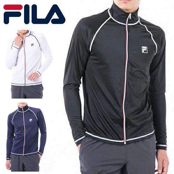 送料無料 メール便発送 即納可☆【FILA】フィラトリコZIP フルジップラッシュガード メンズ ラ...