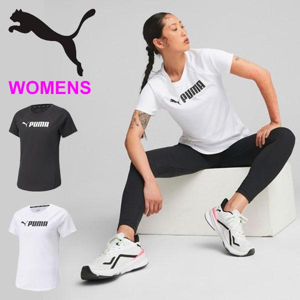 送料無料 メール便発送 即納可☆ 【PUMA】プーマ フィット ロゴ Tシャツ レディース Tシャツ...