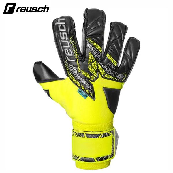 即納可☆【Reuch】ロイシュ アトラクト ゴールド X エボリューション  大人用 キーパーグロー...