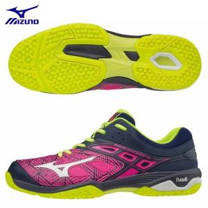 即納可★ 【MIZUNO】ミズノ ウエーブエクシード EL2 OC テニスシューズ オムニ・クレーコート用 メンズ レディース ユニセックス 61GB1717 01(61gb171701-16skn)