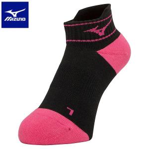 ◆◆送料無料 メール便発送 ＜ミズノ＞ MIZUNO アンクルガードソックス(ユニセックス) 62JX2003 (97) テニス＆バドミントン｜upstairs