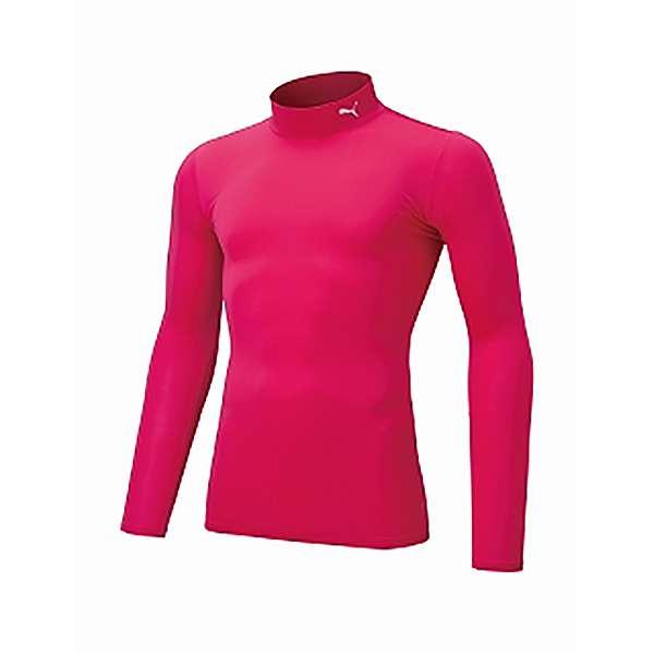 ◆◆メール便発送 ＜プーマ＞ PUMA コンプレッション ジュニア モックネック LS シャツ 65...