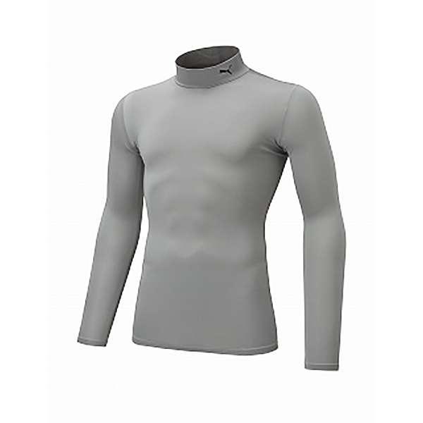 ◆◆メール便発送 ＜プーマ＞ PUMA コンプレッション ジュニア モックネック LS シャツ 65...