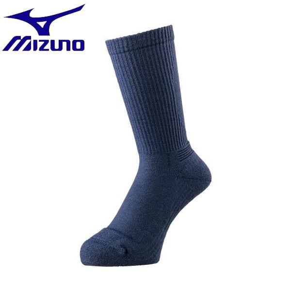 ◆◆送料無料 メール便発送 ＜ミズノ＞ MIZUNO ドライベクター中厚メリノウールソックス(メンズ...