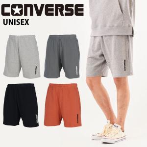 即納可☆【CONVERSE】コンバース  スウェットショートパンツ ユニセックス CA231283｜upstairs