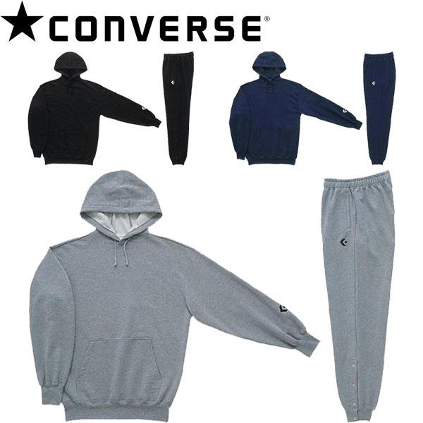 ◆◆○ ＜コンバース＞ CONVERSE メンズ スウェットパーカ＆パンツ(裾ボタン) スウェット ...