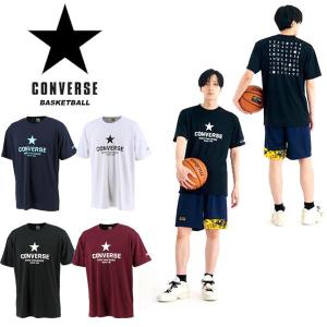 送料無料 メール便発送 即納可★【CONVERSE】コンバース 2S プリントTシャツ バスケットボール メンズ CB221358｜upstairs