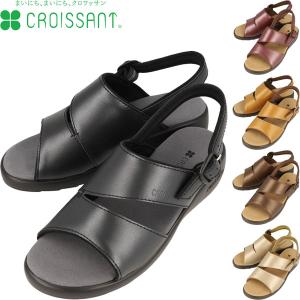 ◆◆■ ＜ダイマツ＞ CROISSANT クロワッサン レディース 革サンダル CR4598｜upstairs