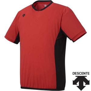 ◆◆○送料無料 メール便発送 ＜デサント＞ DESCENTE ネオライトシャツ (RED：レッド) DB125-RED｜upstairs