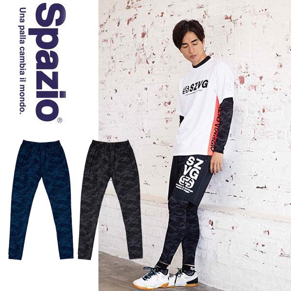 メール便発送 即納可☆ 【Spazio】スパッツィオ 2019秋冬 裏起毛迷彩インナーパンツ GE-...