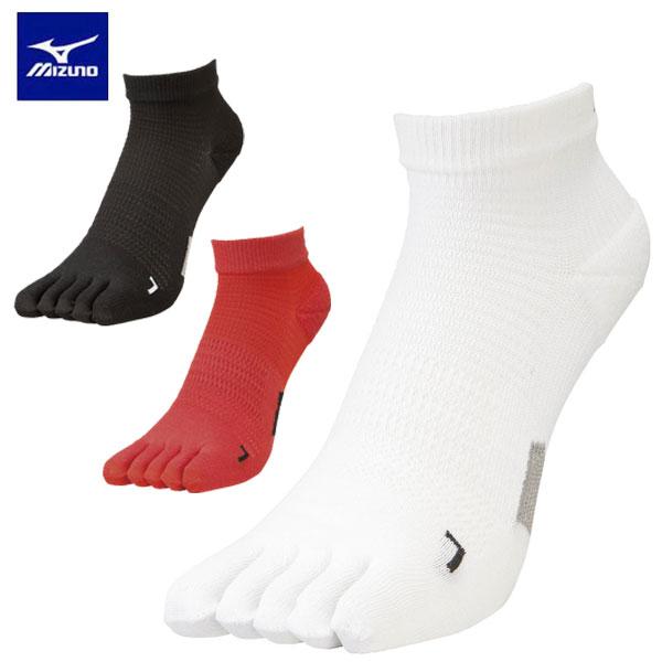 メール便発送 即納可★【MIZUNO】 ミズノ ランニングサポートソックス(5本指) J2MX100...