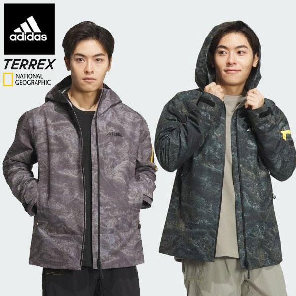 即納可☆【adidas】アディダス TERREX ナショナル ジオグラフィック 総柄プリント RAI...