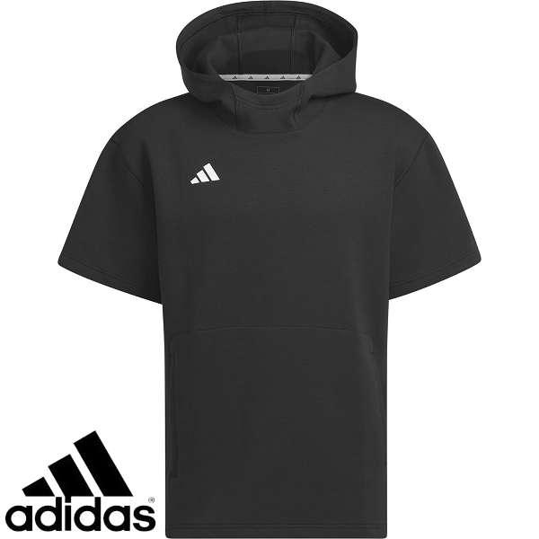 ◆◆◎ ＜アディダス＞ ADIDAS ダグアウト 半袖 パーカー（ジェンダーニュートラル） JRY9...