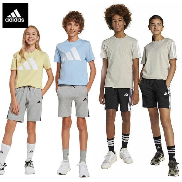 メール便発送 即納可☆【ADIDAS】アディダス エッセンシャルズ 3ストライプショーツ ジュニア ...