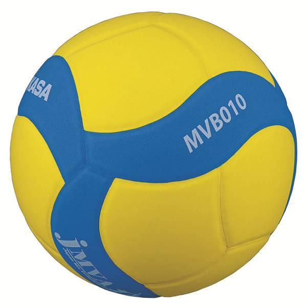 ◆◆ ＜ミカサ＞ MIKASA 混合バレ-試合球 5号 MVB010YBL (黄×青) バレーボール