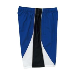 ◆◆送料無料 メール便発送 ＜ミズノ＞ MIZUNO トレーニングクロスハーフパンツ[ユニセックス] N2JD9021 (29：サーフブルー×ブラック)｜upstairs